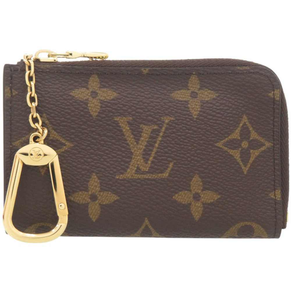 Louis Vuitton Portefeuille Noir Monogram M83612 Blue Olympe Wallet/Coin Case ...